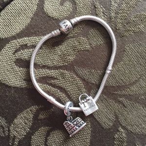 SOLD ON Ⓜ️ Pandora Bracelet with Charms
